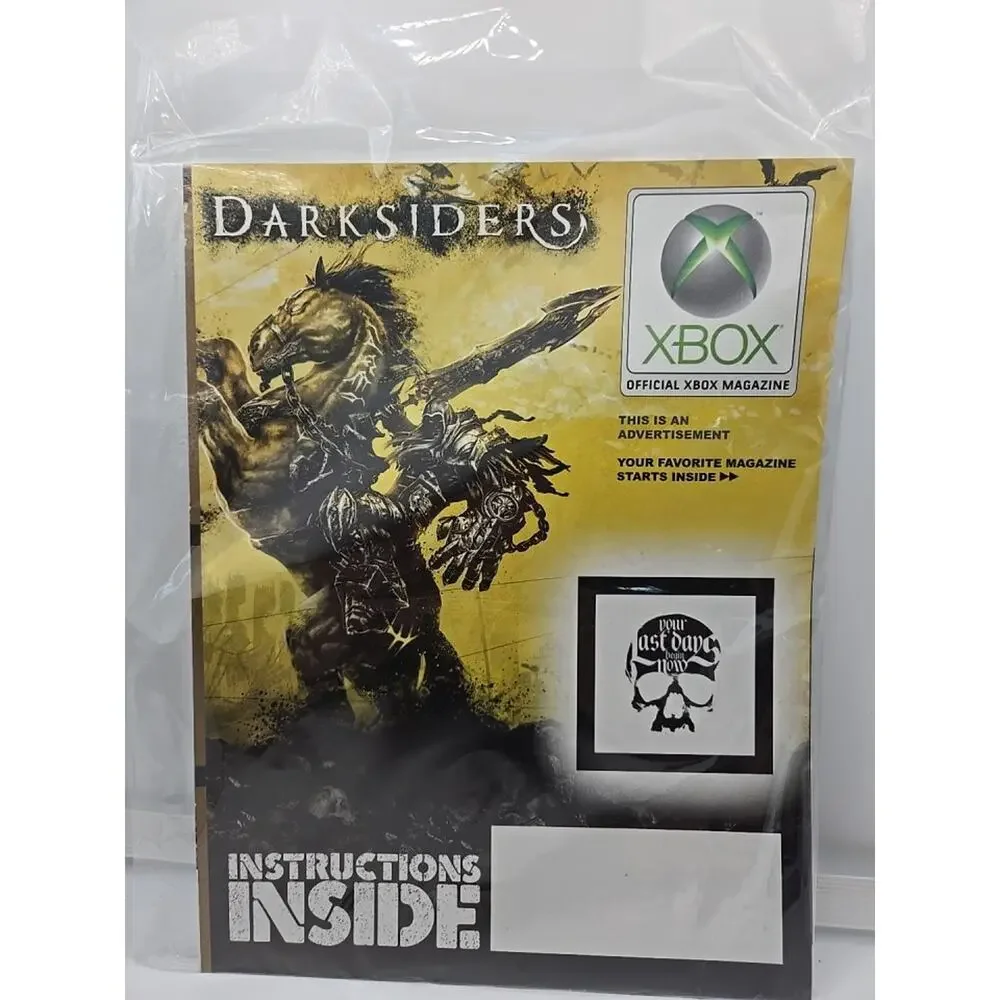 Official XBOX Magazine #105 January 2010 Darksiders With Demo Disk